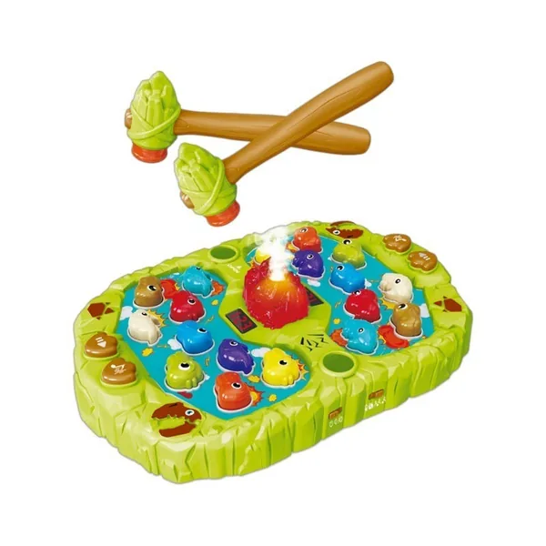 TW303159 Dinosaur Whack Mole Game Toy Animals Interactive Pounding To