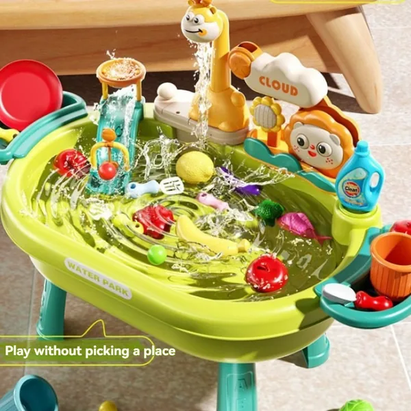 TW326664-Toy Educational Children's Electric Dishwasher Pretend Play Wate