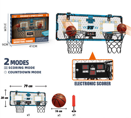 TW305085-Toy Foldable Electronic Scoring Basketball Frame Basketball Boar