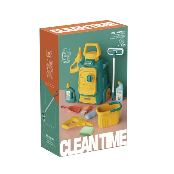 TW303813 11 PCS Pretend Play Toys Housekeeping Kit House Cleaning Toy