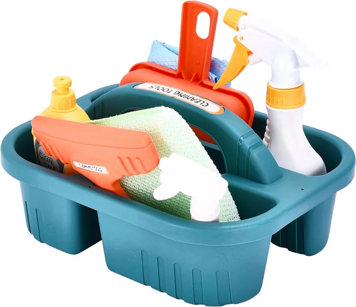 TW303807 Kids Toddler Cleaning Set Pretend Play Toy House Cleaning To