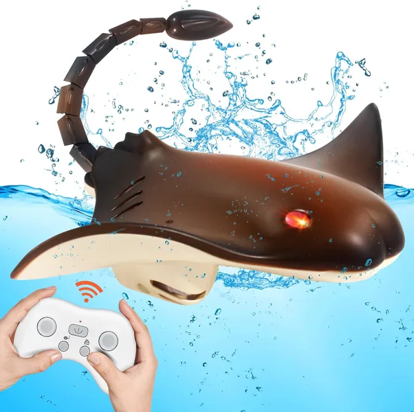 TW305027 Remote Control Shark Toy Animals for Kids RC Shark for Pool