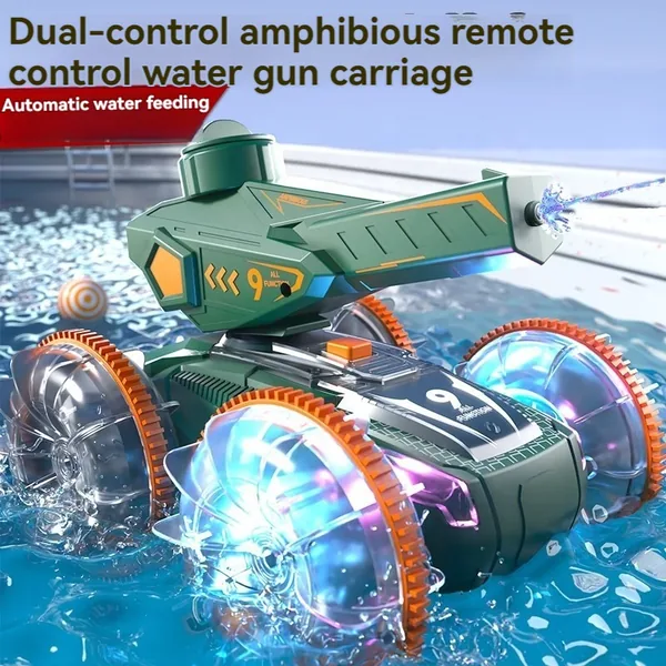 TW304609 3 in 1 Remote Control Car Boat Water Gun Toy Gesture RC Stun