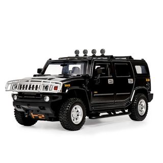 1:24 Scale Diecast HUMMER Car Model with Sound and Light