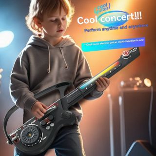 Multifunctional Foldable Travel Guitar with Quick-Learn ABS