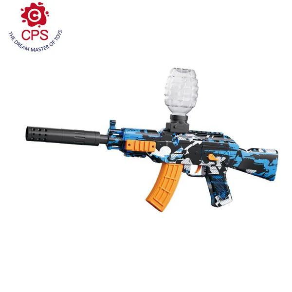TW306393 Soft Bullet Gun Blaster AK47 Automatic Water Gun Electric Gu