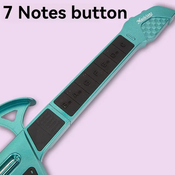 TW338641-Toy Stringless Smart Guitar Hundreds of Instrument Sounds Toy Gu