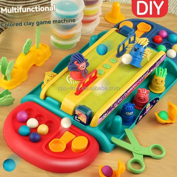 TW283814 Multi-functional Colorful Set Toy Fidgets Toy Colorful Clay