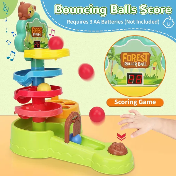TW305023 Baby Toddler Montessori Toys Hammer Pound Ball Toy Shoot Bal