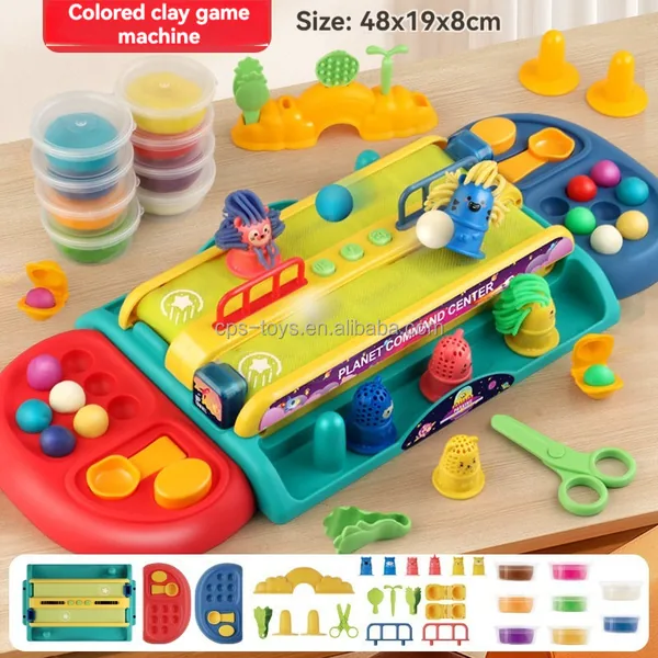 TW283814 Multi-functional Colorful Set Toy Fidgets Toy Colorful Clay