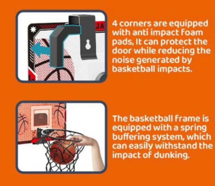 TW305085-Toy Foldable Electronic Scoring Basketball Frame Basketball Boar