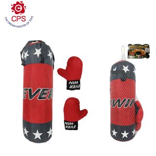 Indoor Outdoor Sport Toy Boxing Bag and Gloves Set