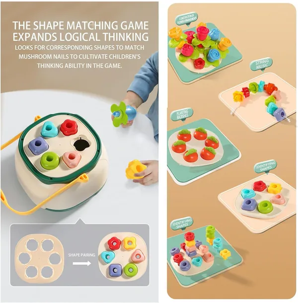 TW286102 Flower Building Toys Portable Floral Construction Sets Botan