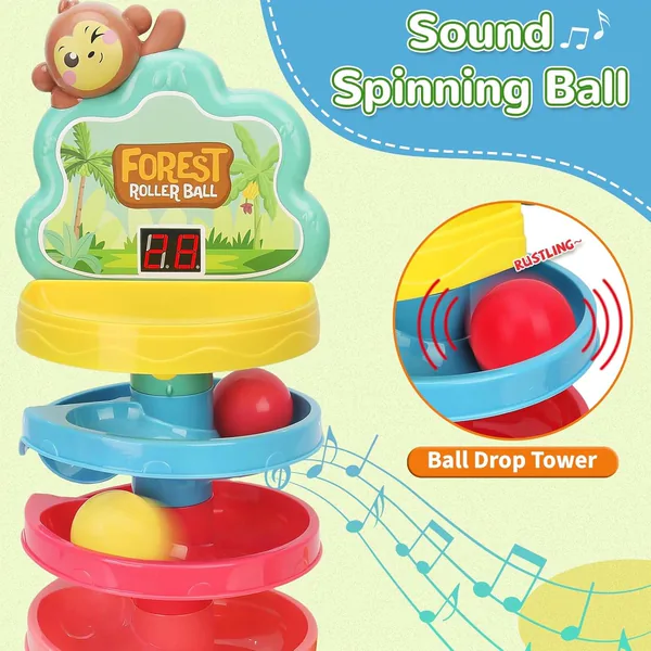 TW305023 Baby Toddler Montessori Toys Hammer Pound Ball Toy Shoot Bal