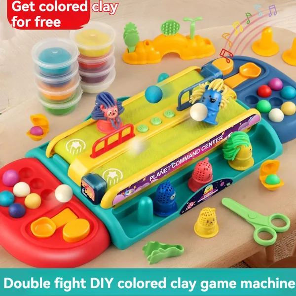 TW283814 Multi-functional Colorful Set Toy Fidgets Toy Colorful Clay