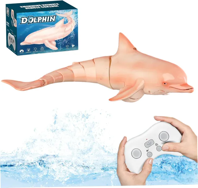 TW305031 2.4G RC Dolphin Toy Remote Control Shark Pool Toy Animals Rc