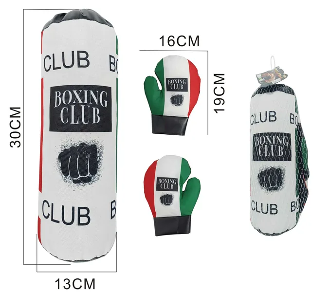 TW304863-Toy New Boxing Set Boxing Bag and Gloves Summer Indoor Outdoor S