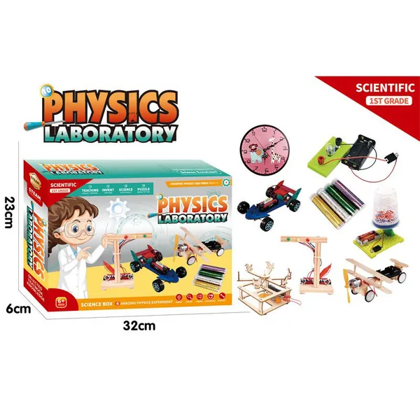 TW305842 8in1 Physics Science Play Set Wooden Educational Enlightenme