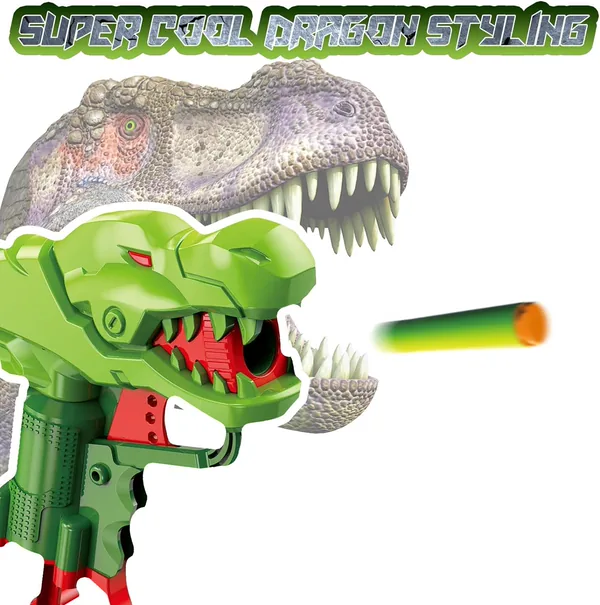 TW283324 Mini Dinosaur Foam Dart Blaster