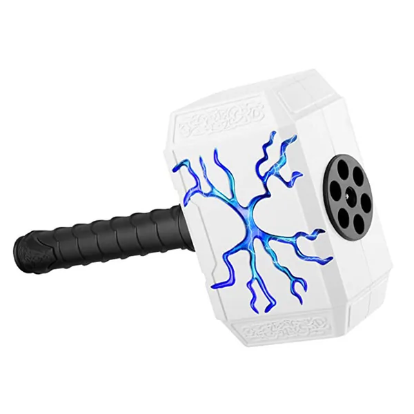 TW304604 Dart-Blasting Hammer Toy Gun with Light-up -Toys Shooting Ga
