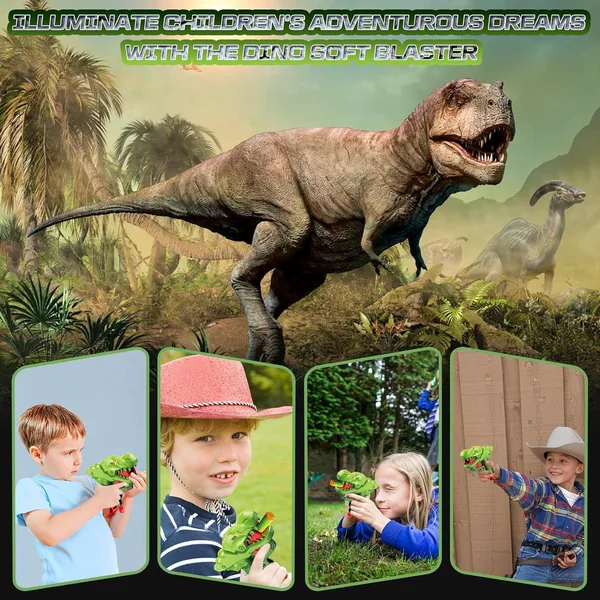 TW283324 Mini Dinosaur Foam Dart Blaster
