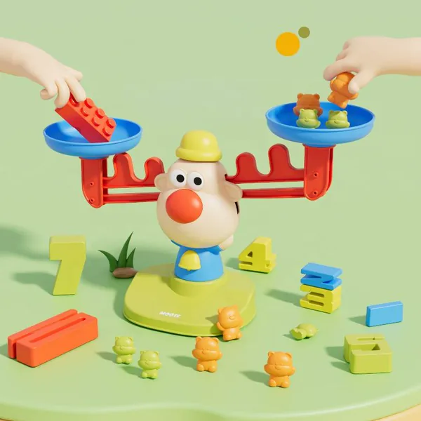 TW273170 Christmas Gift Reindeer Balance Counting Cool Math Games STE