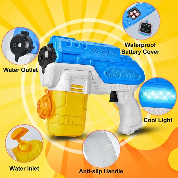 Toy Songkran Fast Closing Battery Operated Electric Super Water