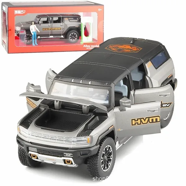 TW301048 1/24 Diecast Toys HUMMER SUV Car Toys Metal Car Model Collec