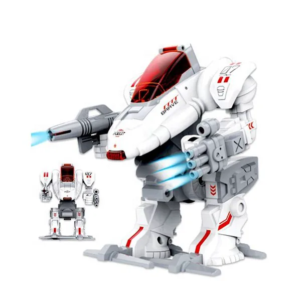 TW191290 High Quality Diy Self-assembly Robot Warrior Simulation Walk
