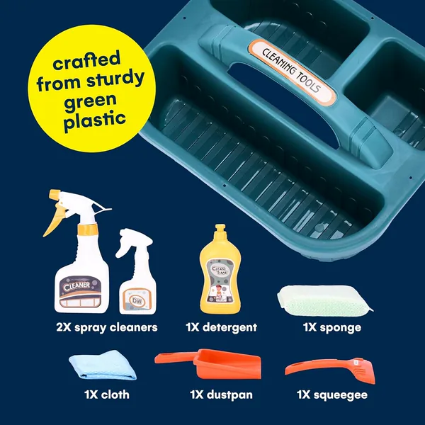 TW303807 Kids Toddler Cleaning Set Pretend Play Toy House Cleaning To