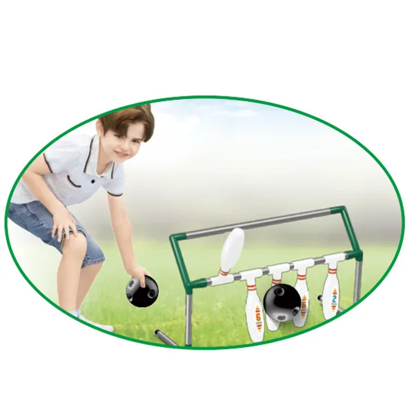 TW304613 Kids Bowling Racks Set Indoor and Outdoor Games With Light-u