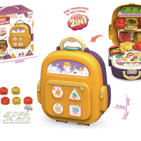 TW283799 Kids 2 in 1 Kitchen Food Set Pretend Play Toy Doctors Orname