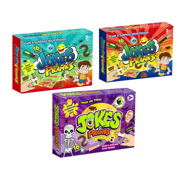TW316536 Prank Kit Funny Gag Gifts Joke Box Practical Jokes Perfect P