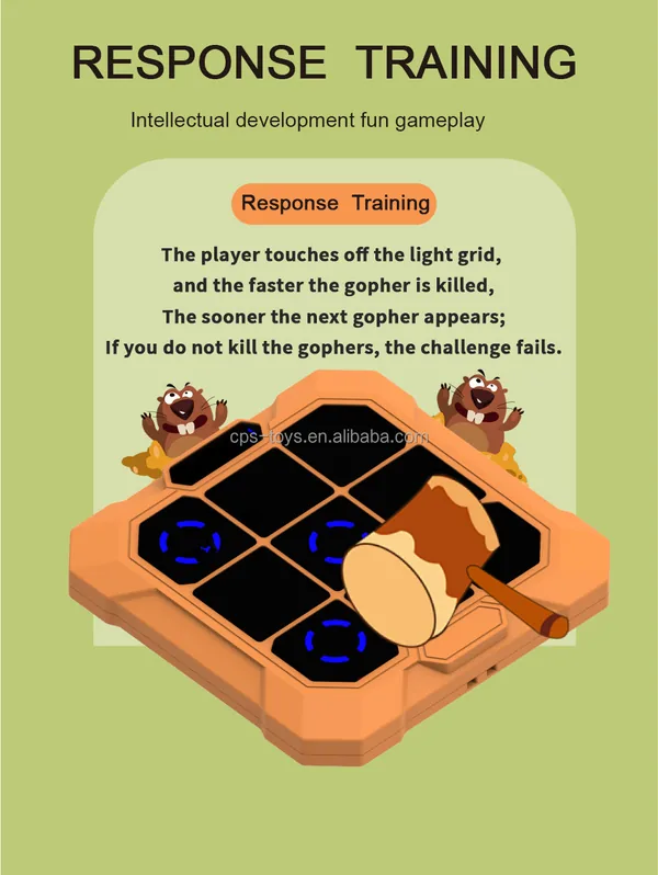 TW324701 Tic Tac Toe Bolt Game 6-in-1 Handheld Puzzle Game Console Po