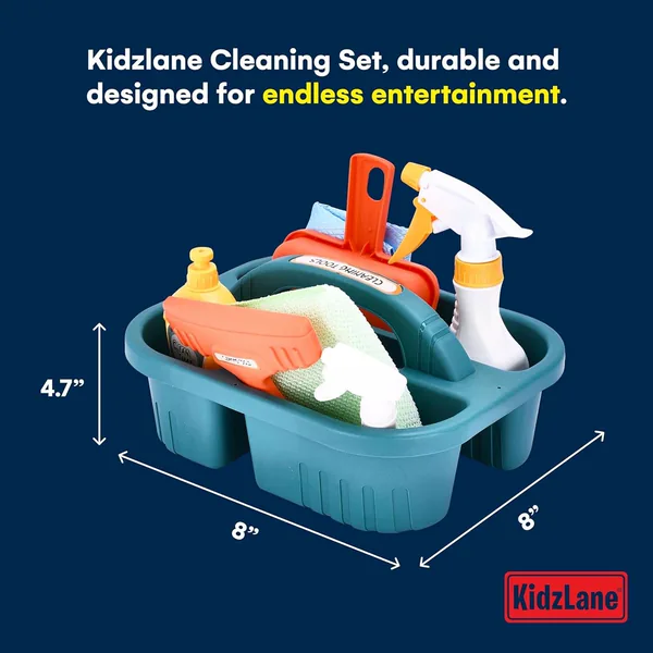 TW303807 Kids Toddler Cleaning Set Pretend Play Toy House Cleaning To