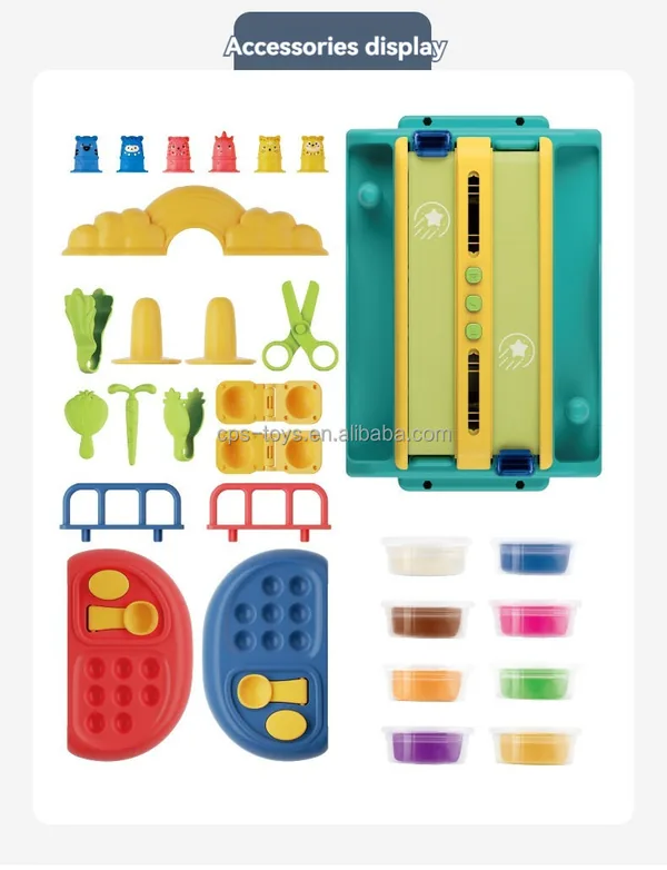 TW283814 Multi-functional Colorful Set Toy Fidgets Toy Colorful Clay