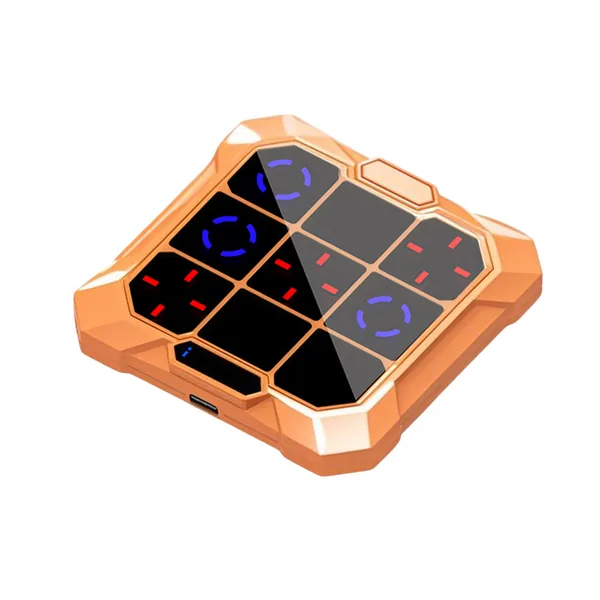 TW324701 Tic Tac Toe Bolt Game 6-in-1 Handheld Puzzle Game Console Po