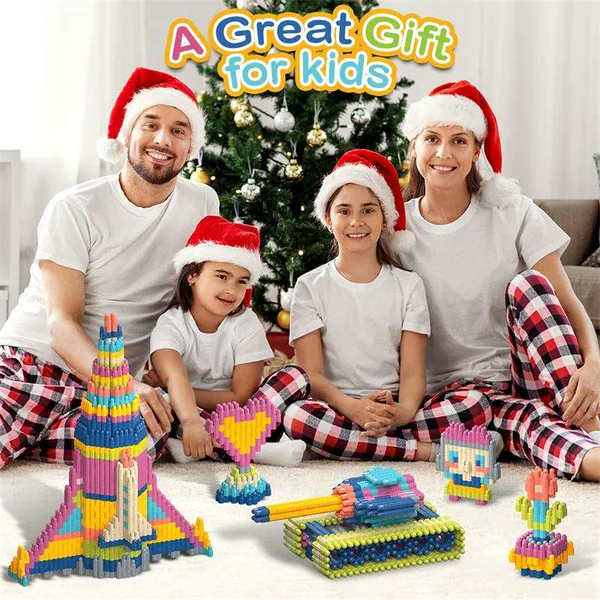 TW295534 Custom Educational STEM 400pcs Building Blocks Toys Set DIY
