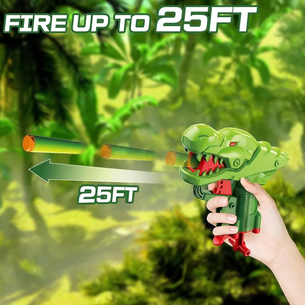 TW283324 Mini Dinosaur Foam Dart Blaster