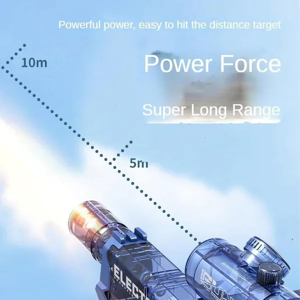 TW305227 Long Range Electric Water Gun with Interactive Light-up Toys