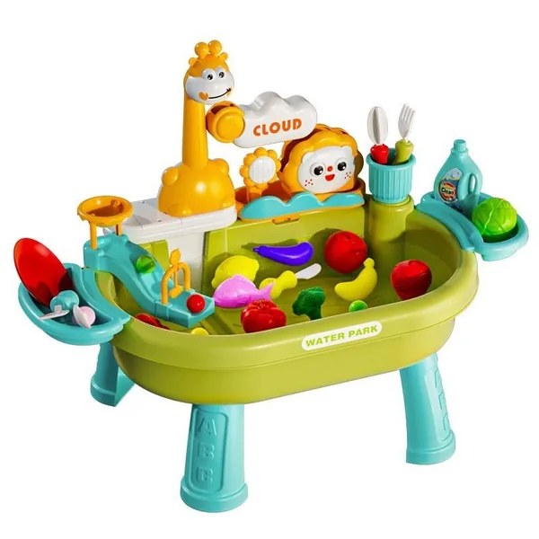 TW326664-Toy Educational Children's Electric Dishwasher Pretend Play Wate