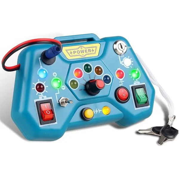 TW341301 Montessori-Inspired LED Lights Busy Board Toy Analog Circuit