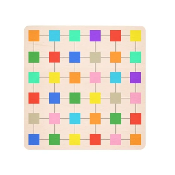 TW305489 New Concept Montessori Educational Color Capture Wooden Puzz