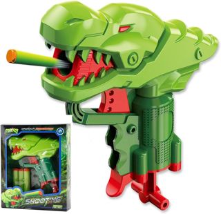 Small Dinosaur Foam Soft Bullet Gun for Toddlers