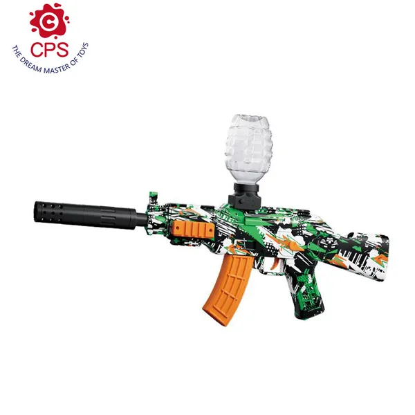 TW306393 Soft Bullet Gun Blaster AK47 Automatic Water Gun Electric Gu
