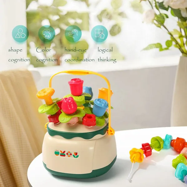 TW286102 Flower Building Toys Portable Floral Construction Sets Botan
