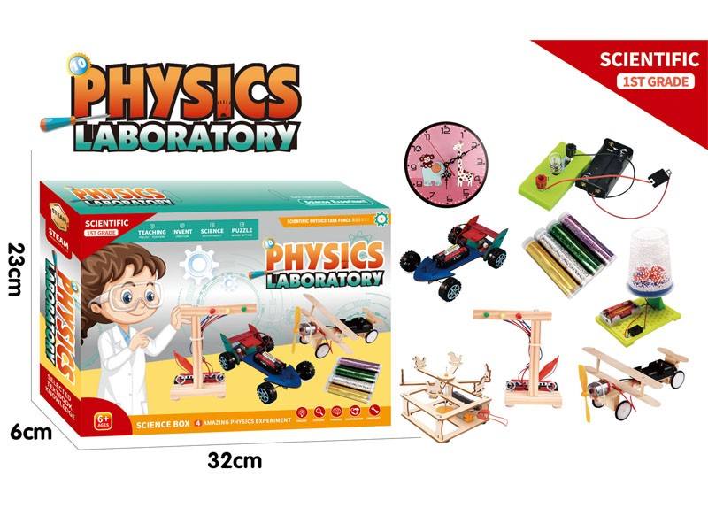 TW305842 8in1 Physics Science Play Set Wooden Educational Enlightenme