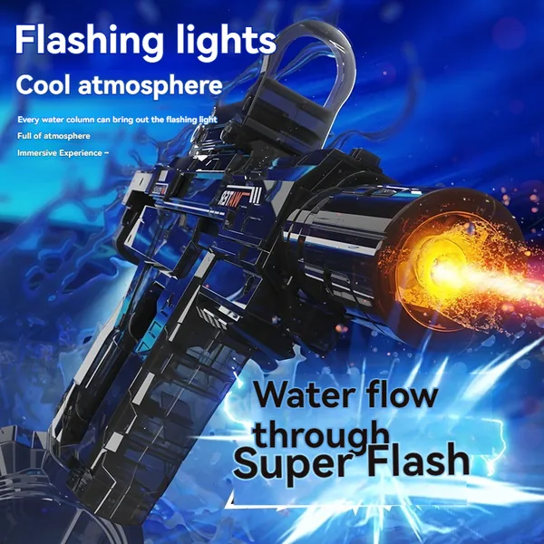 TW342984 UZI Electric Water Guns Automatic Water Gun Blaster with Muz