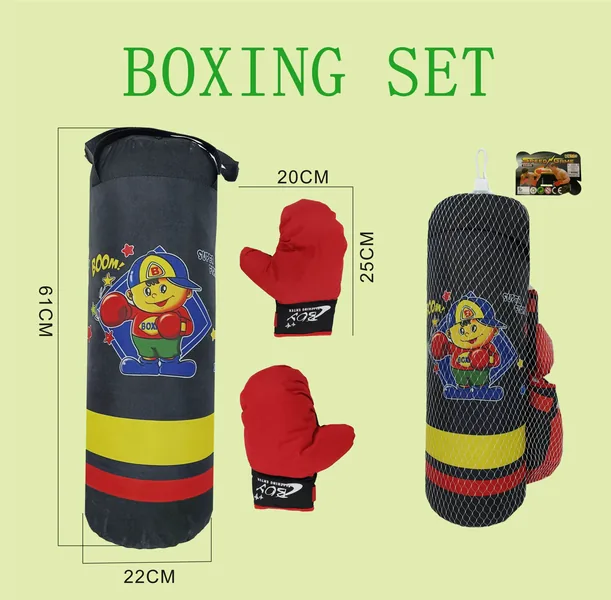TW304655-Toy Indoor Outdoor Sport Toy Boxing Bag and Gloves Boxing Set Su