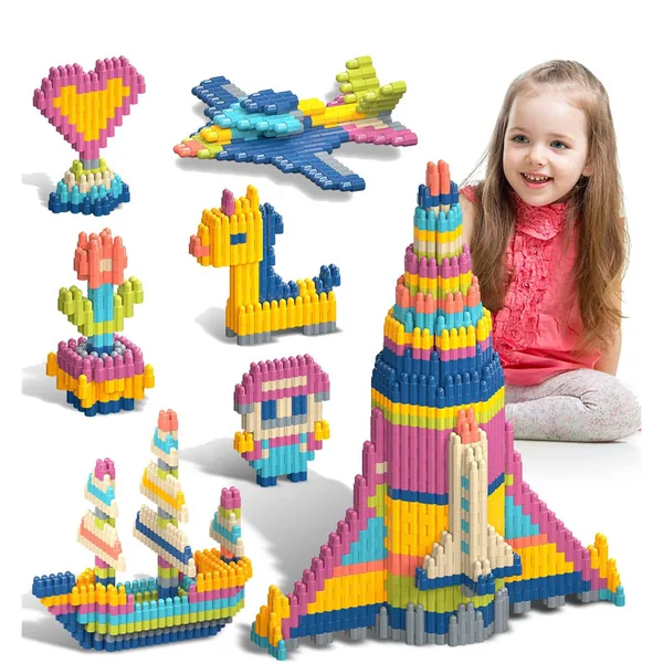 TW295533 Preschool Kindergarten Toys 320pcs Building Blocks Set STEM